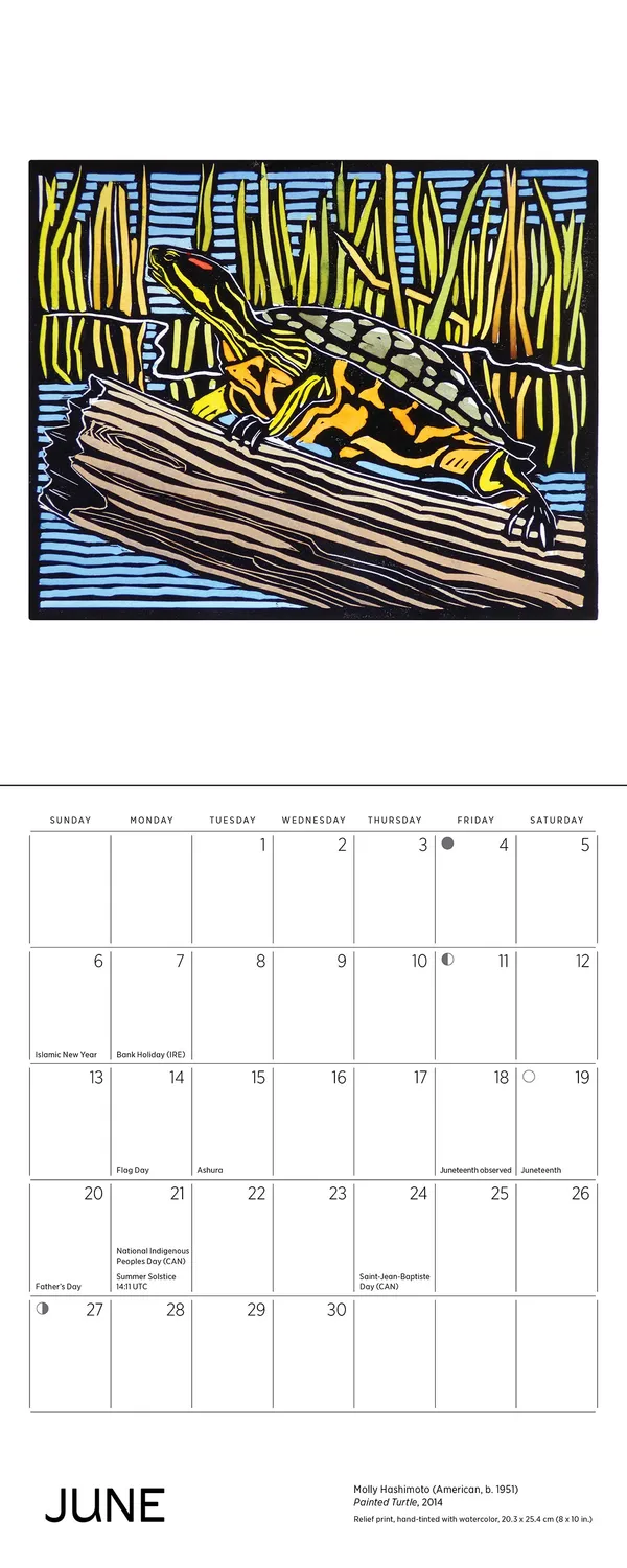 Pomegranate Molly Hashimoto Wildlife 2027 minivægkalender dyr