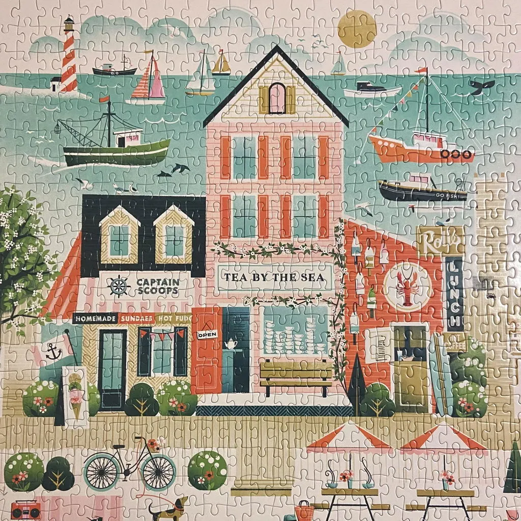 Good Puzzle Co. Moyer Beside the Sea puslespil 500 brikker