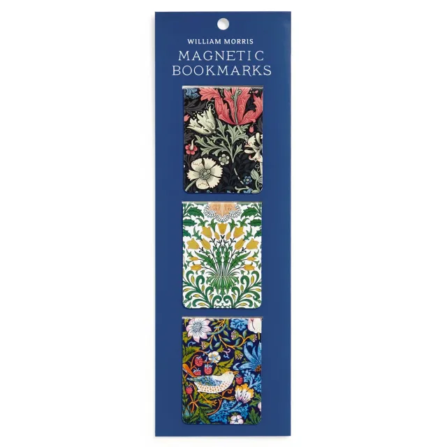 Good Puzzle Co. William Morris magnetiske bogmærker 3 stk