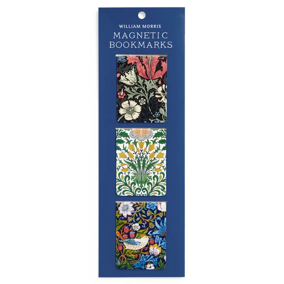 Good Puzzle Co. William Morris magnetiske bogmærker 3 stk
