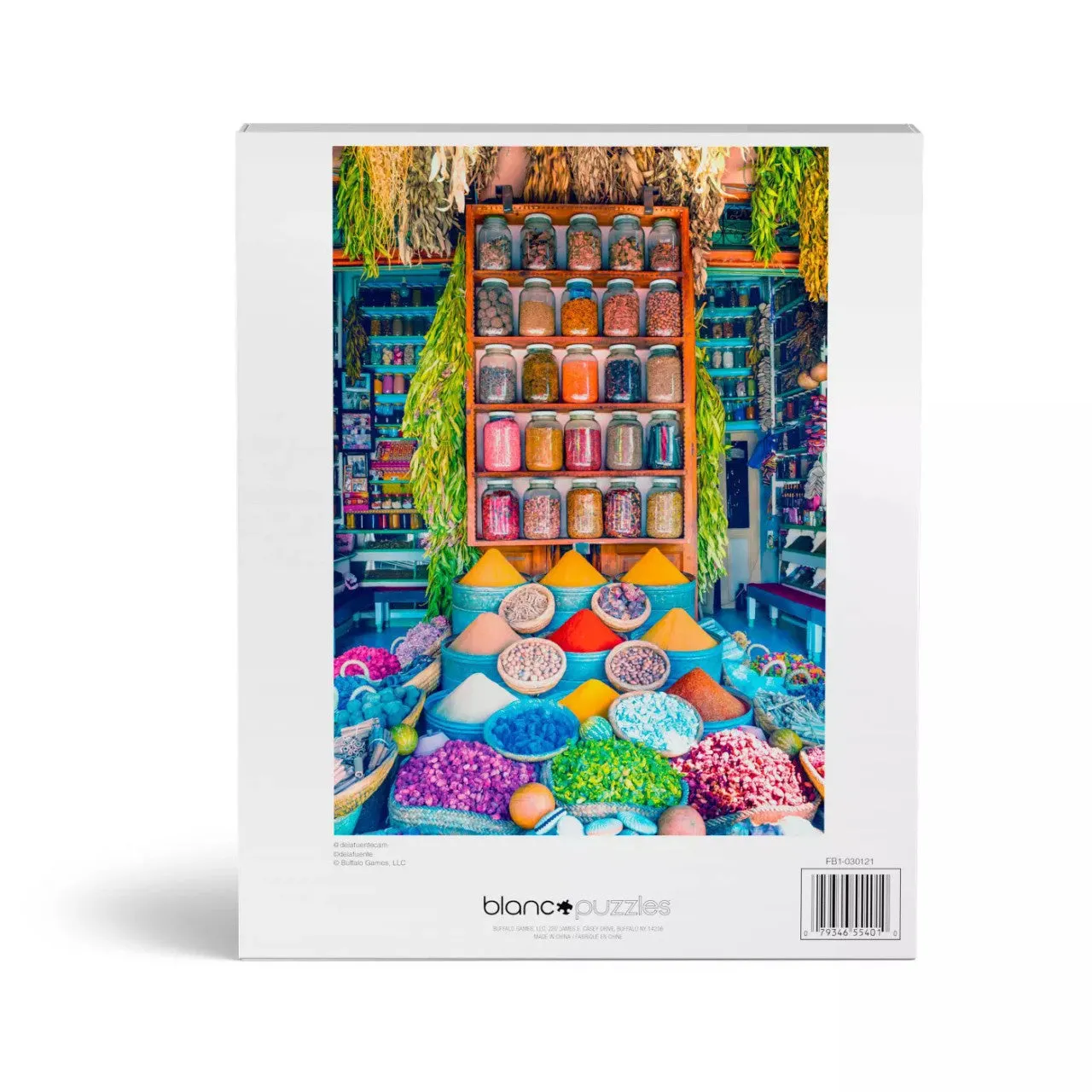 blanc Moroccan Spices puslespil 500 brikker krydderi