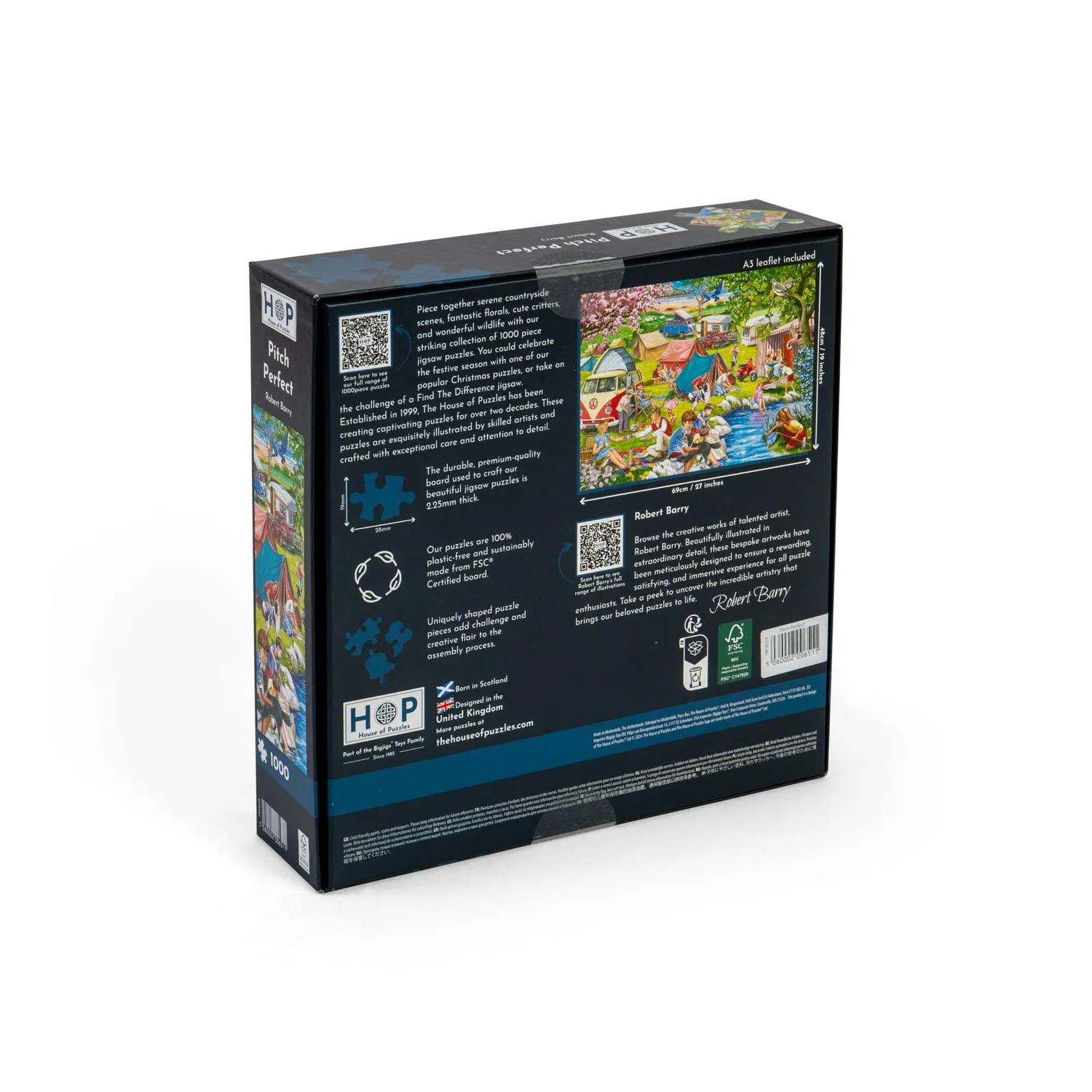 House of Puzzle Pitch Perfect puslespil 1000 camping