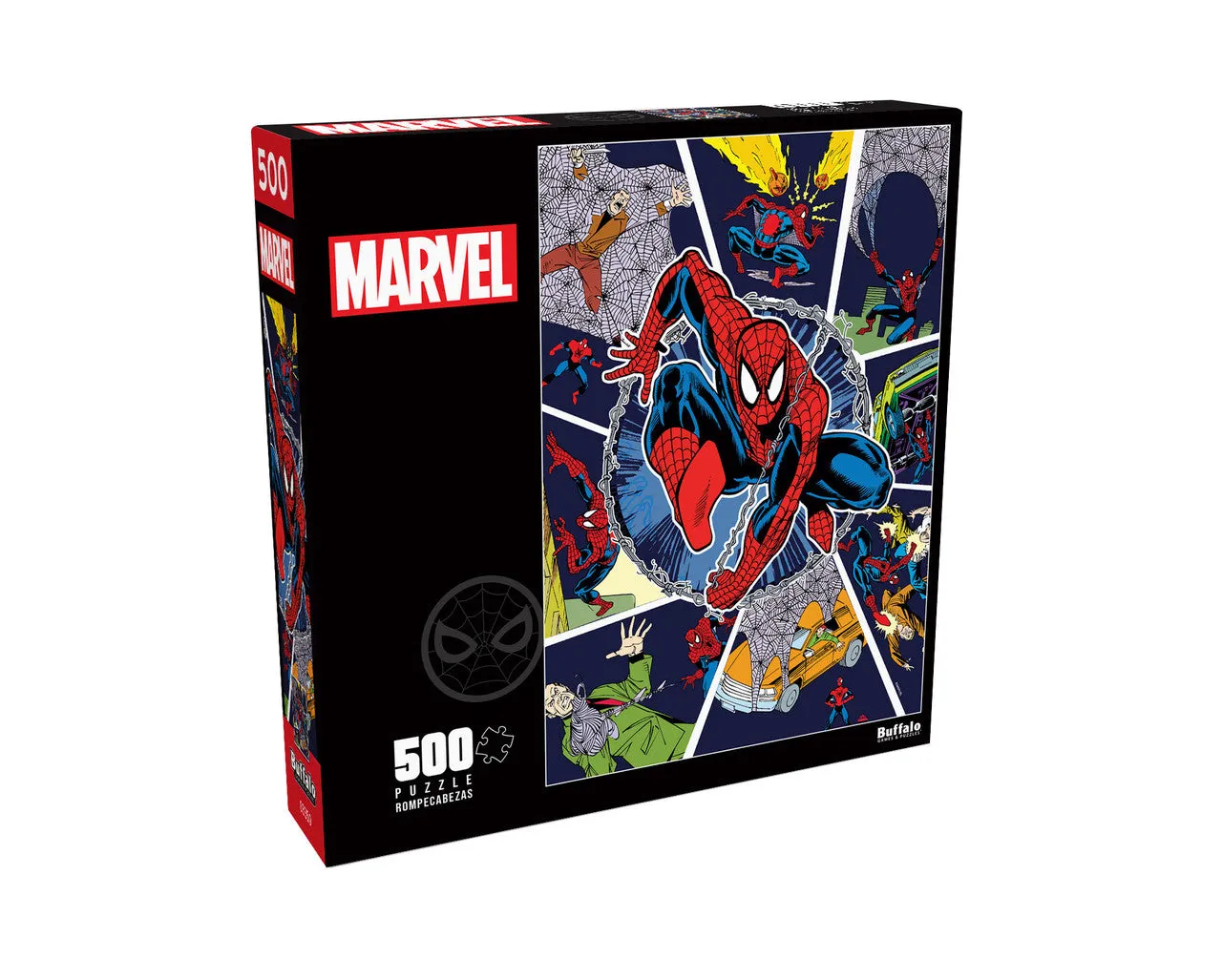 Buffalo Games Marvel Spider-Man Spotlight puslespil 500 brikker