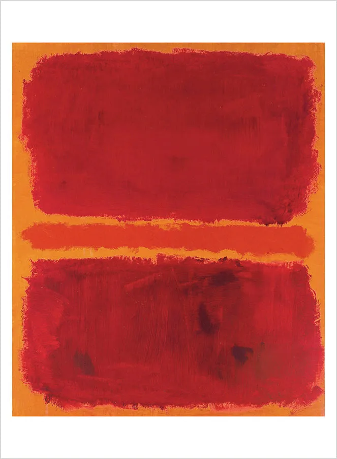 Pomegranate Mark Rothko postkortbog med 30 kunstkort