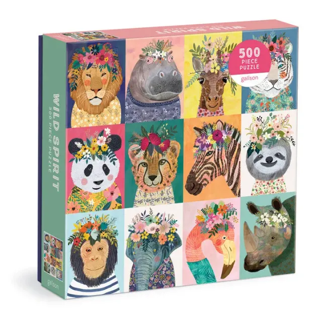 Good Puzzle Co. Wild Spirit puslespil 500 brikker dyr