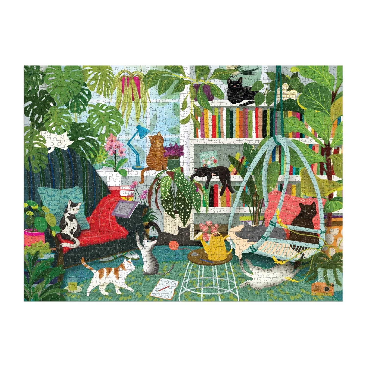 Good Puzzle Co. Cat Haven 1000 brikker puslespil katte