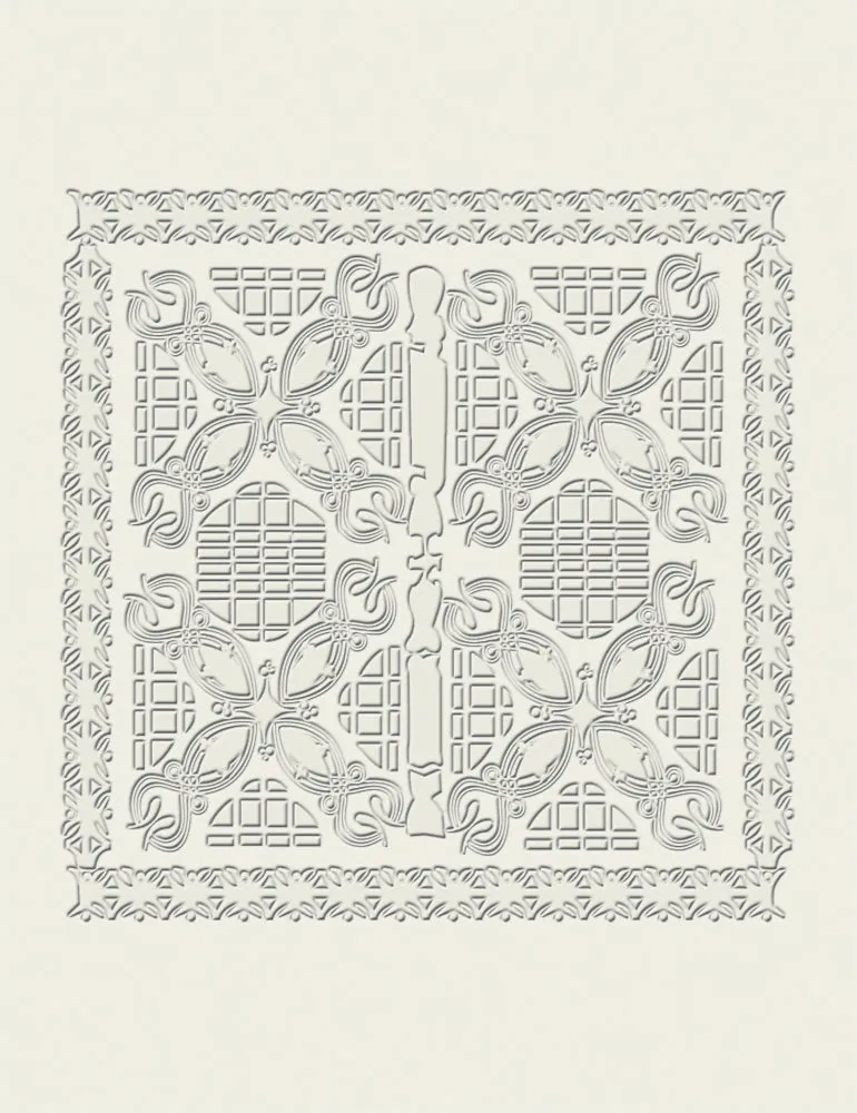 Pomegranate Louis Sullivan Designs kortæske 12 stk præget
