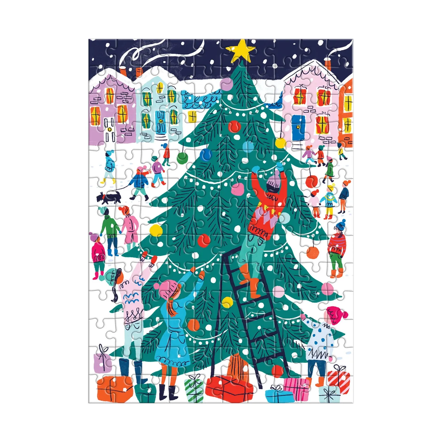 Good Puzzle Co. Tree Decorating julepuslespil 130 brikker ornament