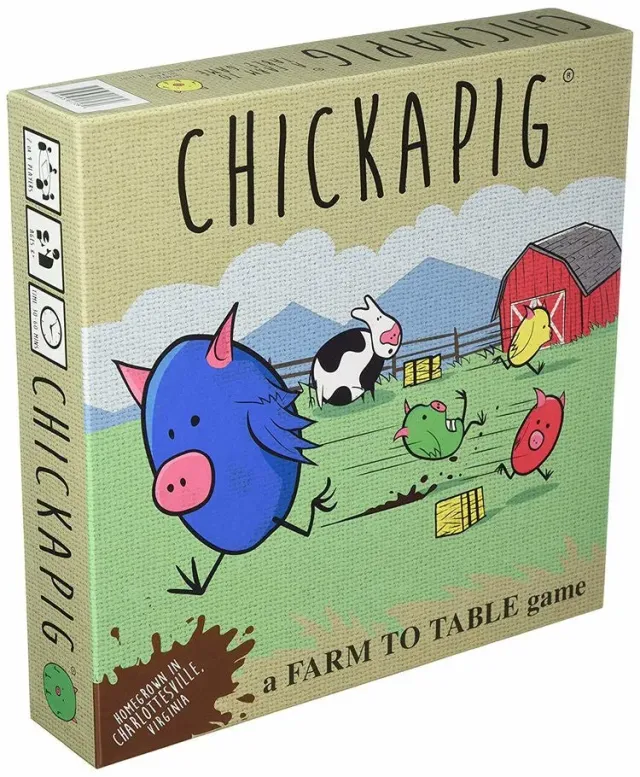 Buffalo Games Chickapig brætspil 2-4 spillere strategi