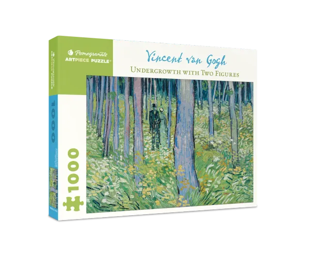 Pomegranate Vincent van Gogh Undergrowth with Two Figures puslespil 1000 brikker