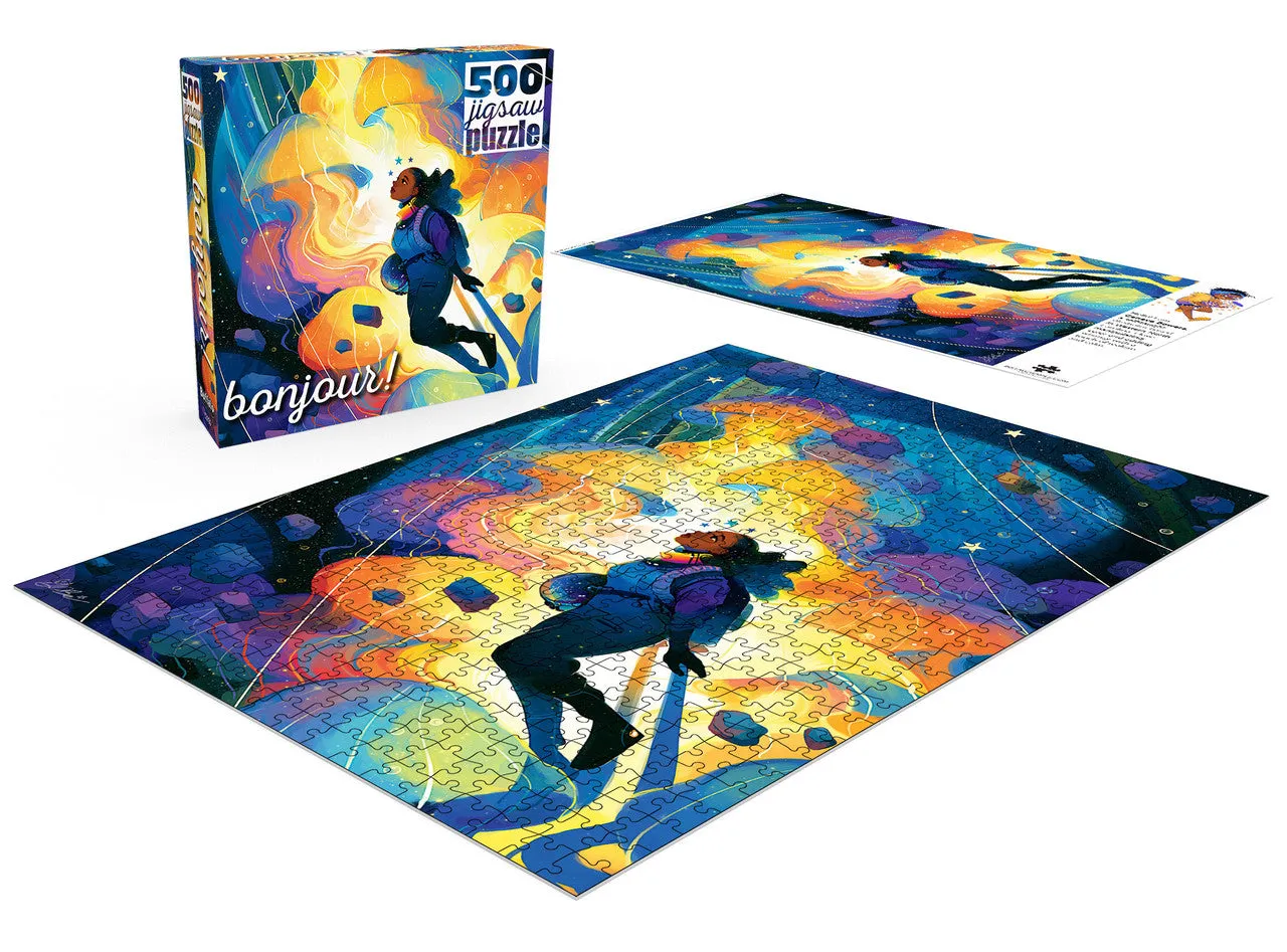 Buffalo Games Bonjour Voyage puslespil 500 brikker rum
