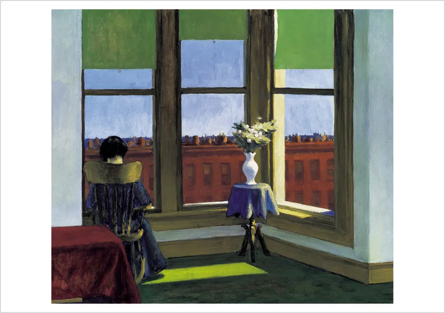 Pomegranate Edward Hopper kortæske med 20 brevkort
