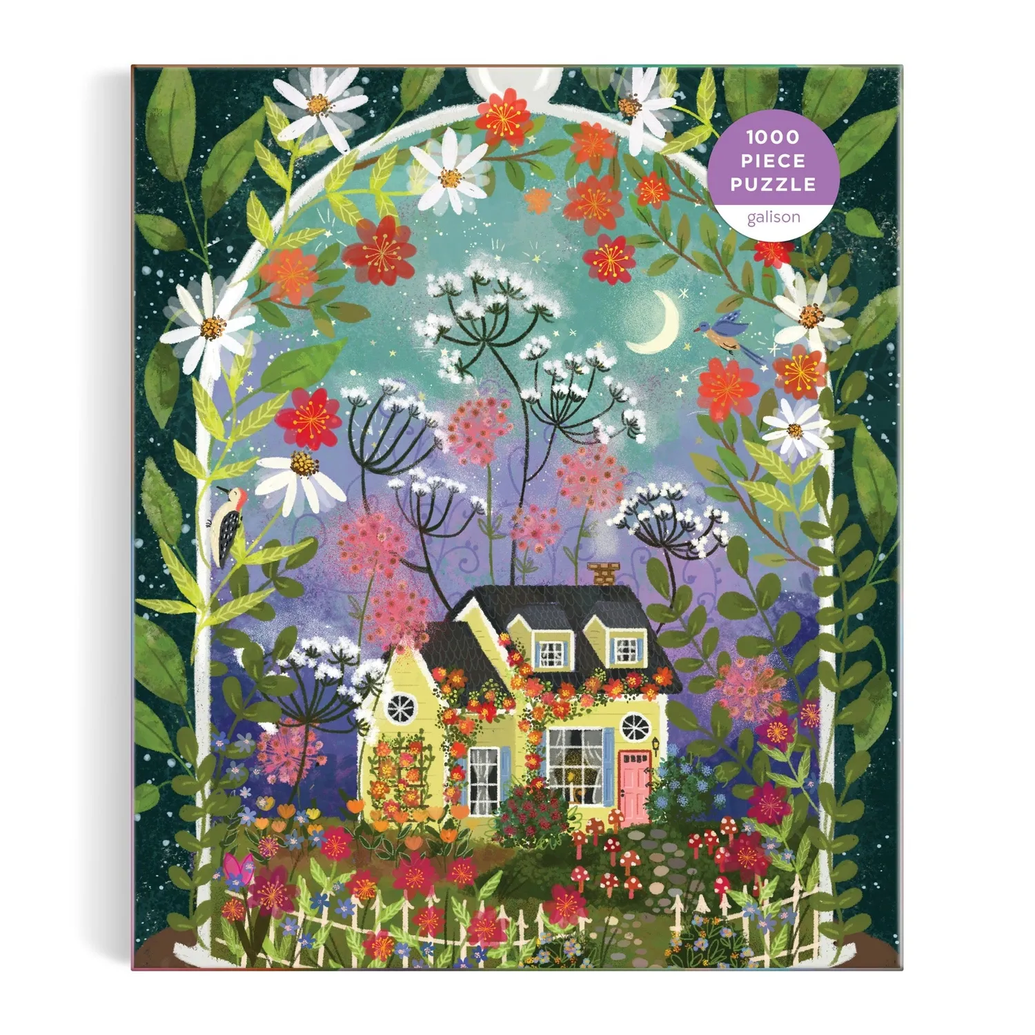 Good Puzzle Co. Joy Laforme Bloomarium puslespil 1000 brikker blomster