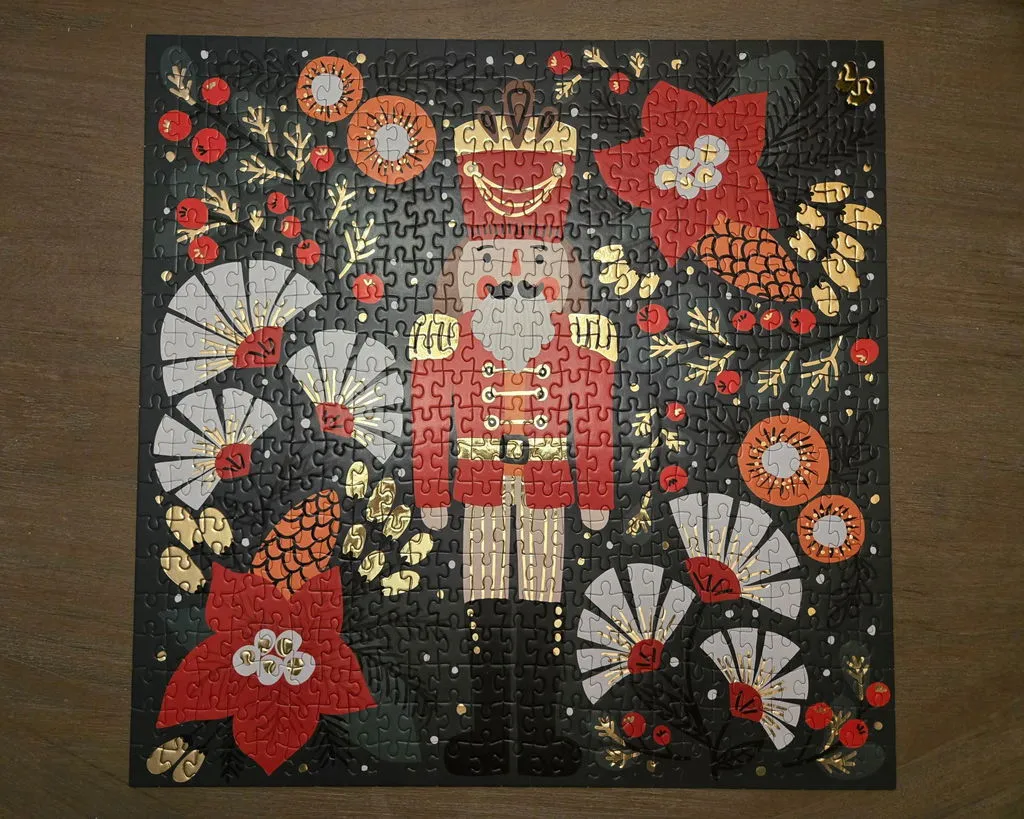Sandra Hutter Merry Nutcracker puslespil 500 brikker folie