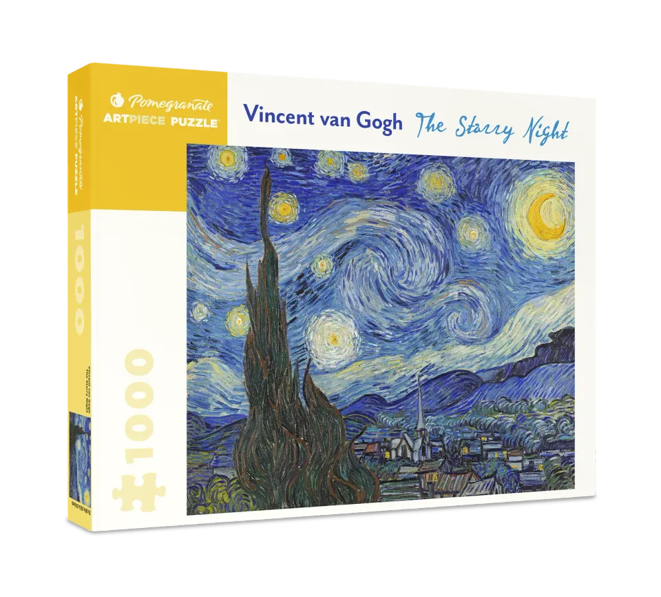 Pomegranate Van Gogh Starry Night puslespil 1000 brikker nat