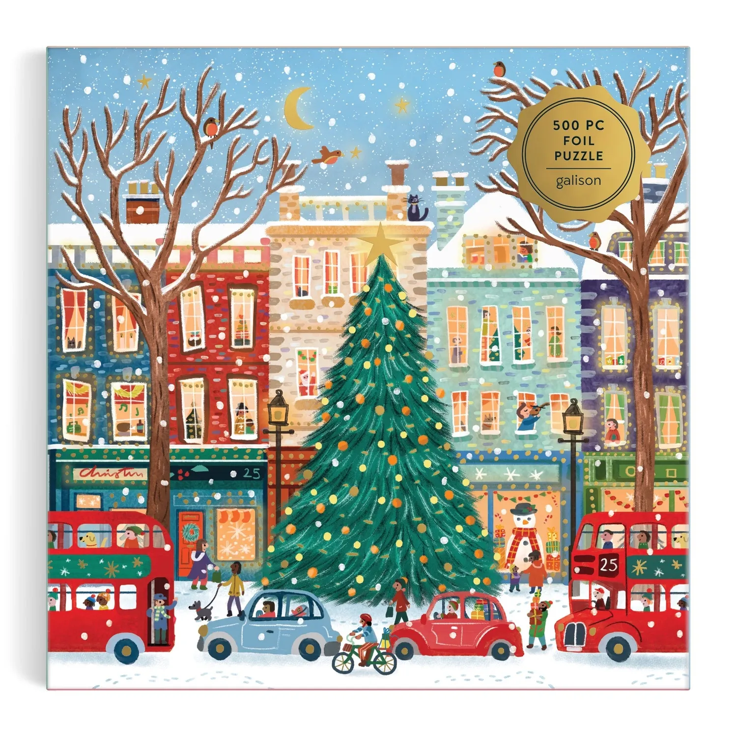Laura Watkins Tinsel City puslespil 500 brikker folie