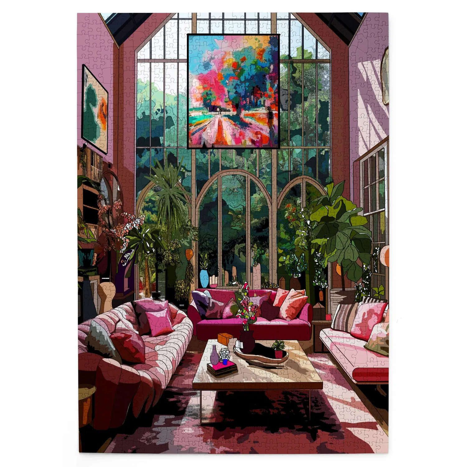 House of Puzzles Miami Living puslespil 1000 brikker