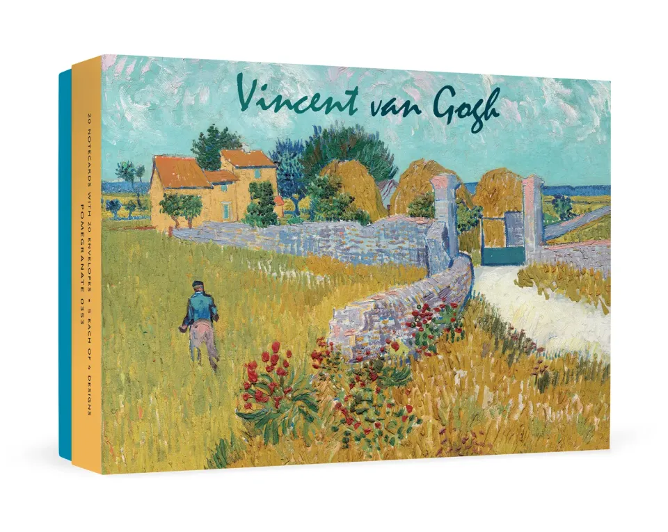 Pomegranate Van Gogh kortsæt 20 stk blomster landskaber