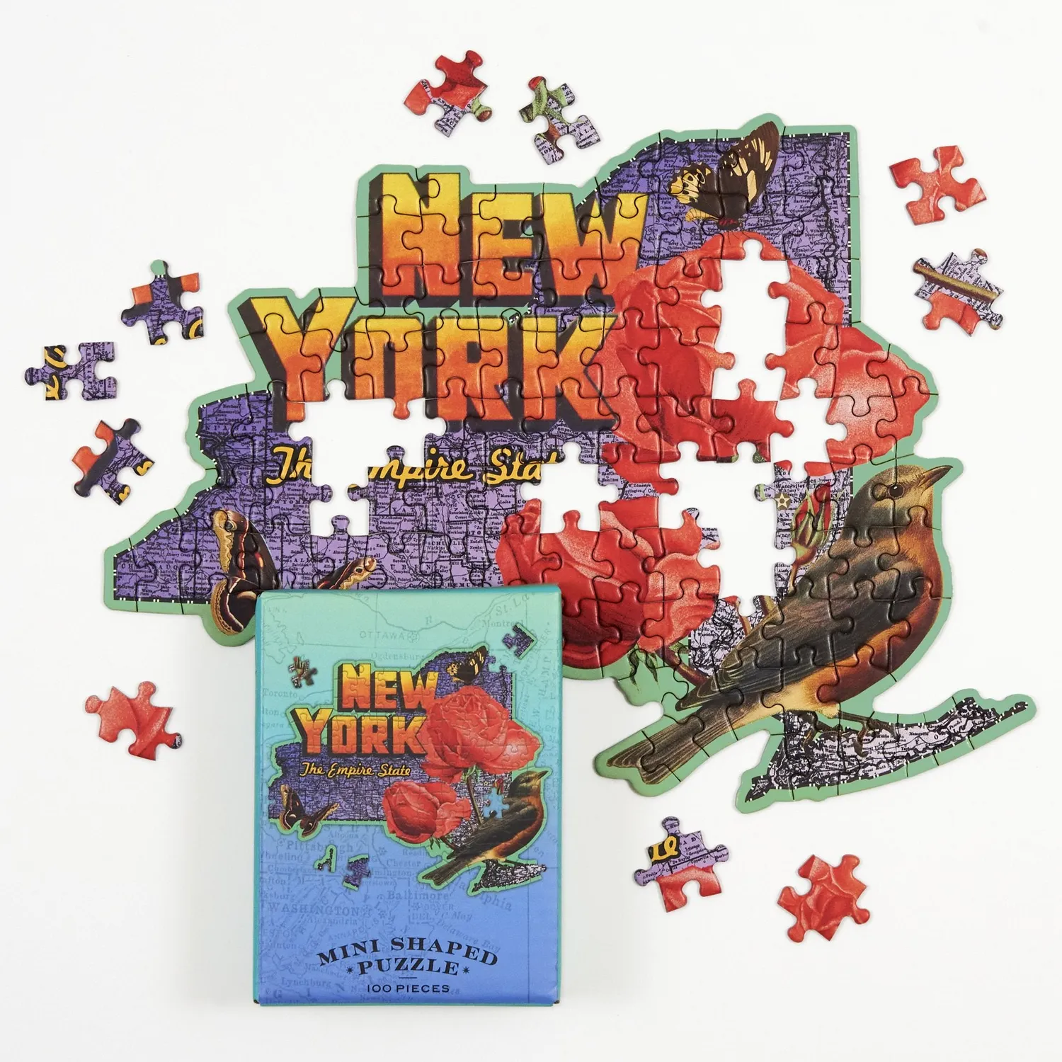 Good Puzzle Co. Wendy Gold New York Mini puslespil 100 brikker