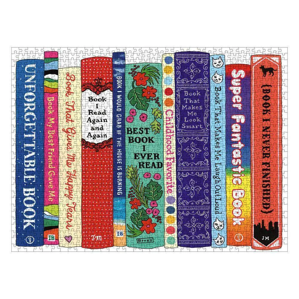 Galison Ideal Bookshelf Universals 1000 puslespil bogreol