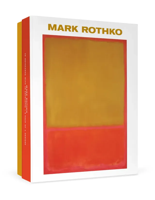 Pomegranate Mark Rothko brevkort æske 20 stk abstrakt
