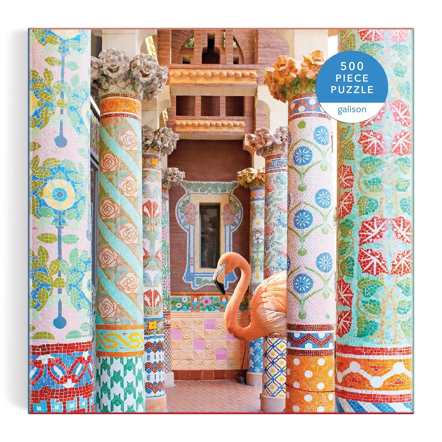 Galison Mosaic Hall puslespil 500 brikker Barcelona