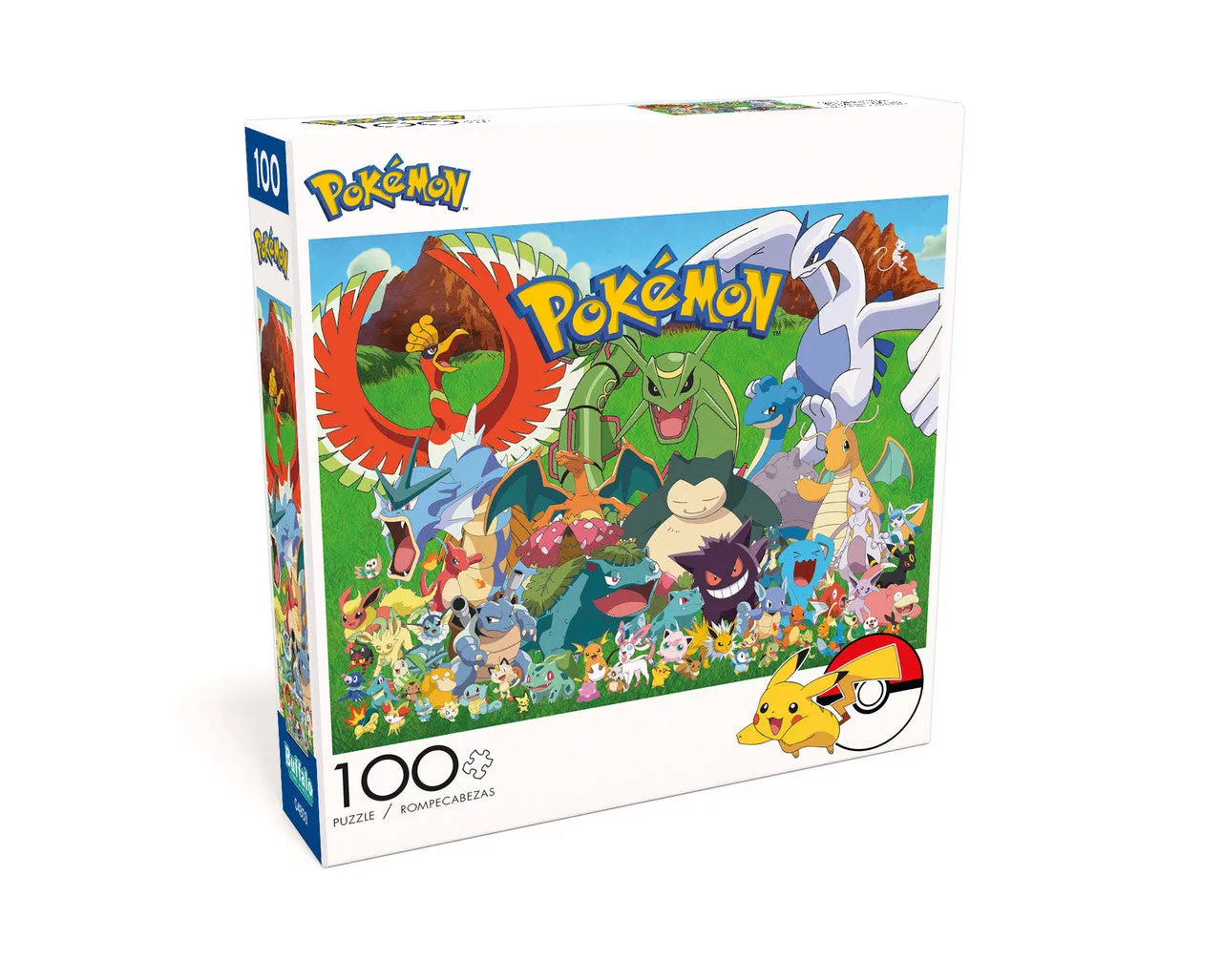 Buffalo Games Pokémon Fan Favorites puslespil 100 brikker børn