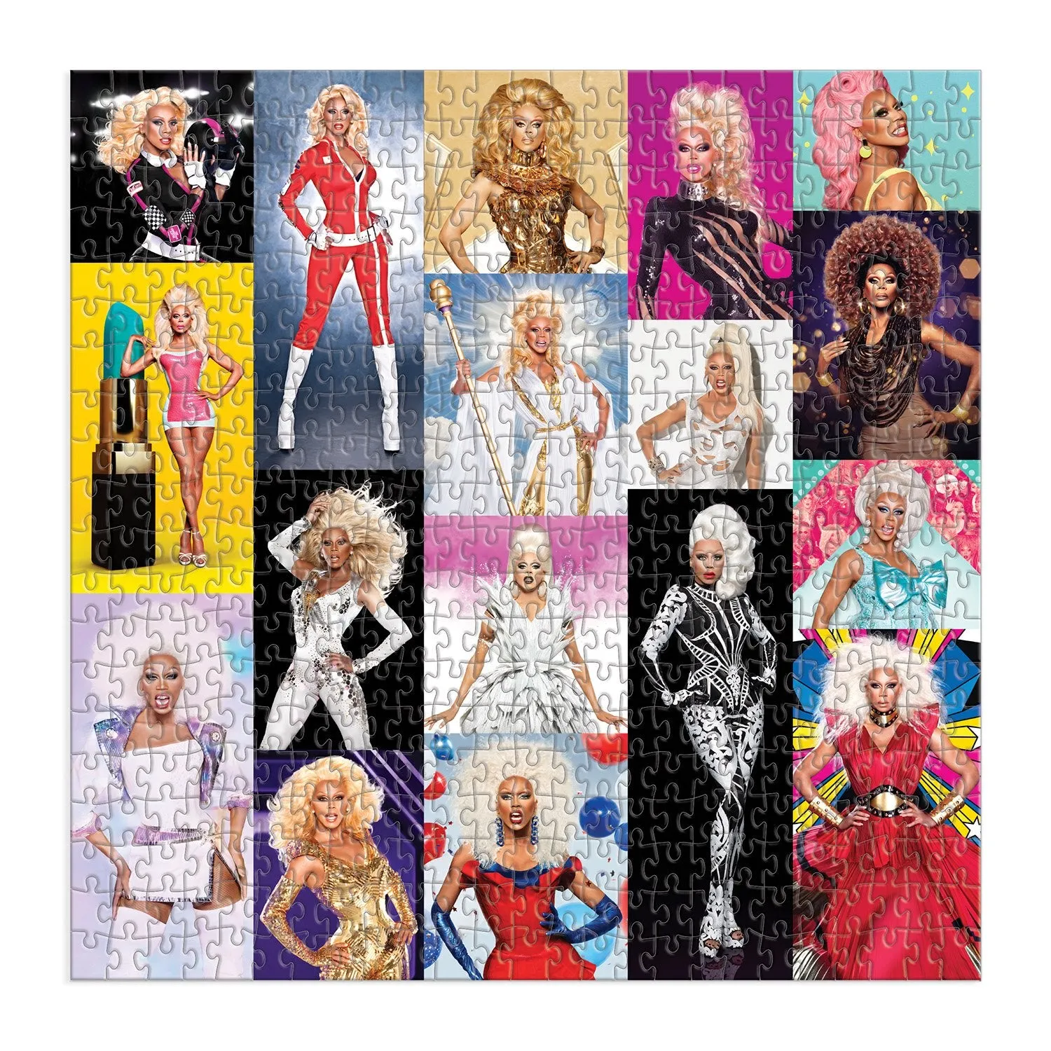 Galison RuPaul's Drag Race puslespil 500 brikker fotos