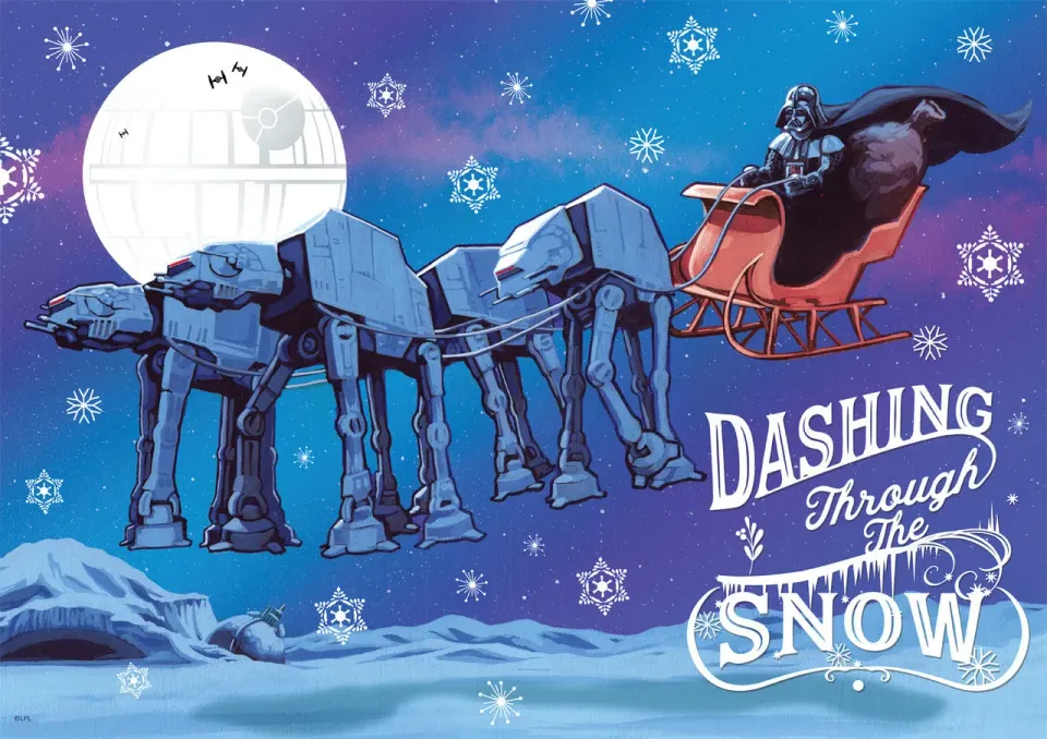 Buffalo Games Merry Sithmas Star Wars puslespil 500 brikker