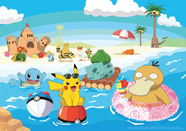Buffalo Games Pokémon Island Time puslespil 500 brikker