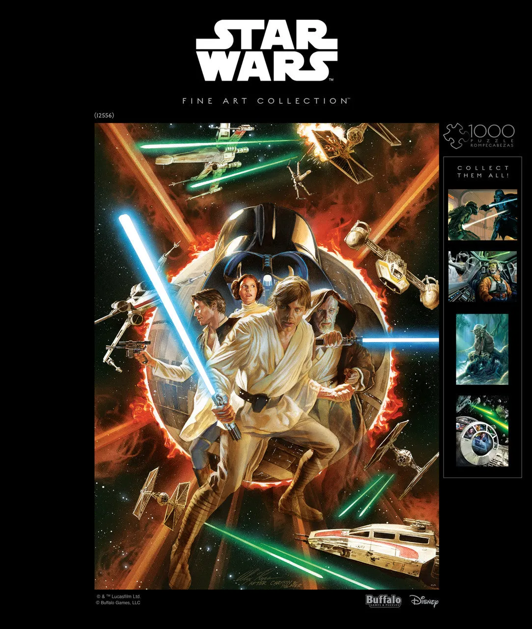 Buffalo Games Star Wars Fine Art #1 puslespil 1000 brikker tegneserie
