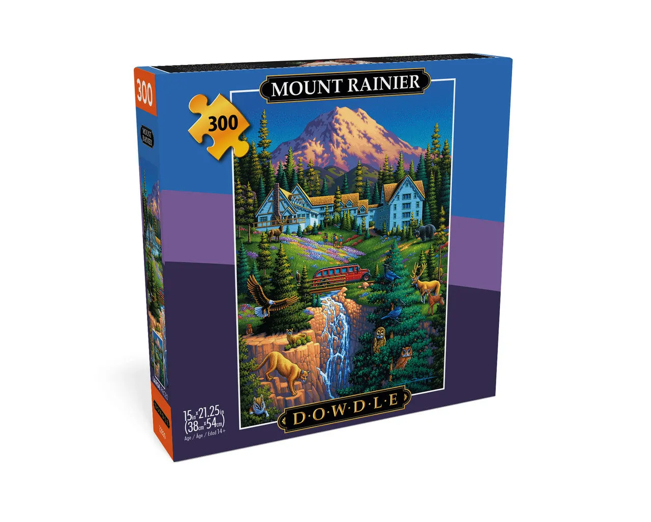 Buffalo Games Eric Dowdle Mount Rainier puslespil 300 brikker store