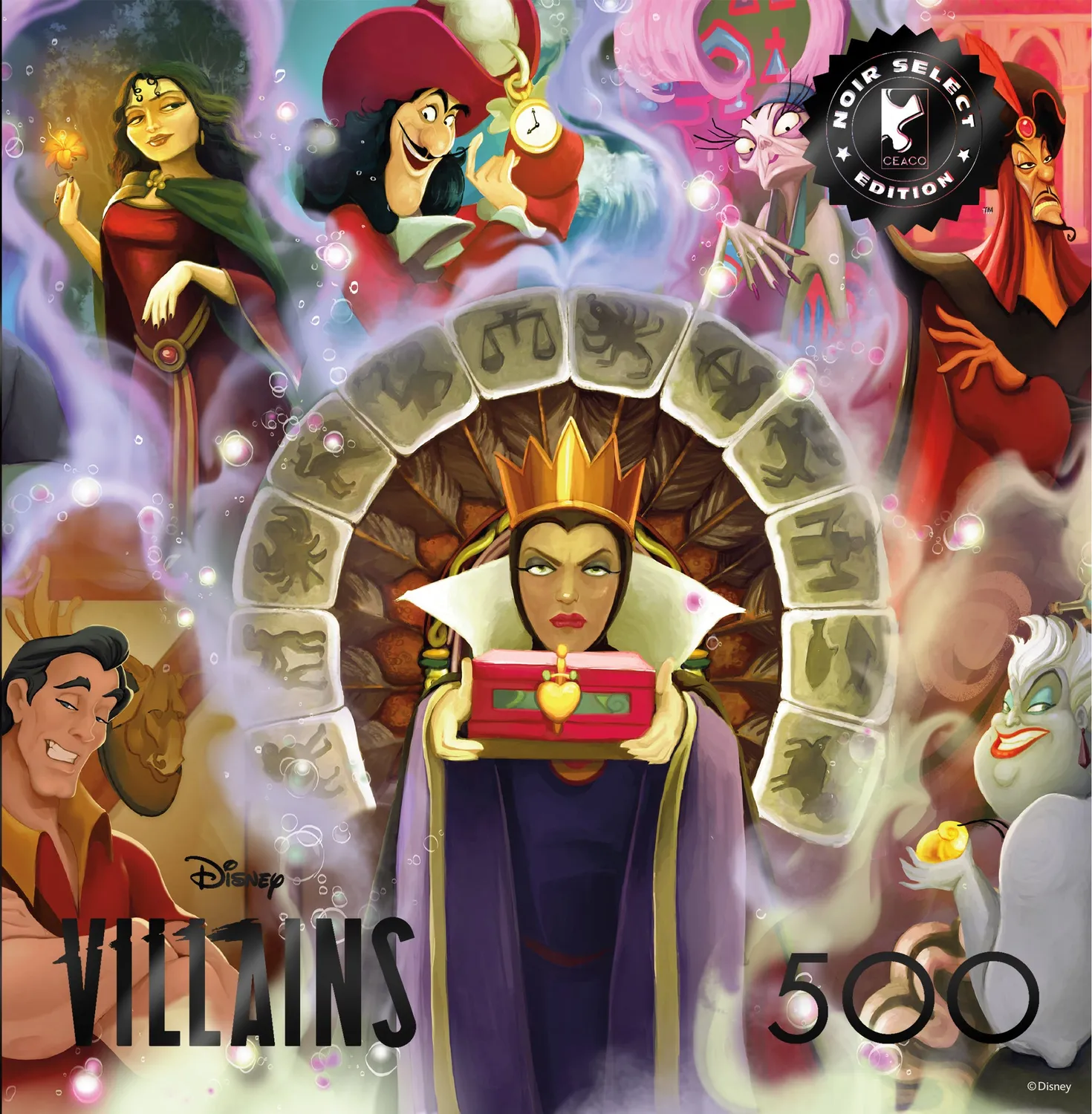 Buffalo Games Noir Select Disney Villains puslespil 500 brikker