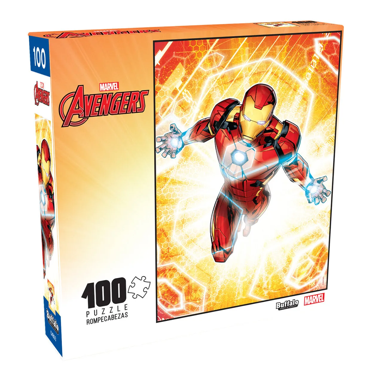 Buffalo Games Marvel Iron Man puslespil 100 brikker børn