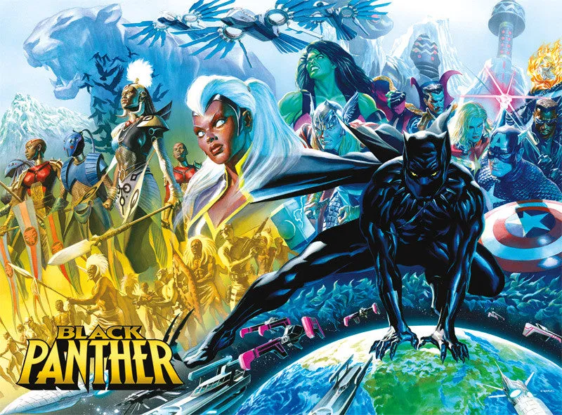 Buffalo Games Marvel Black Panther #1 puslespil 1000 brikker tegneserie