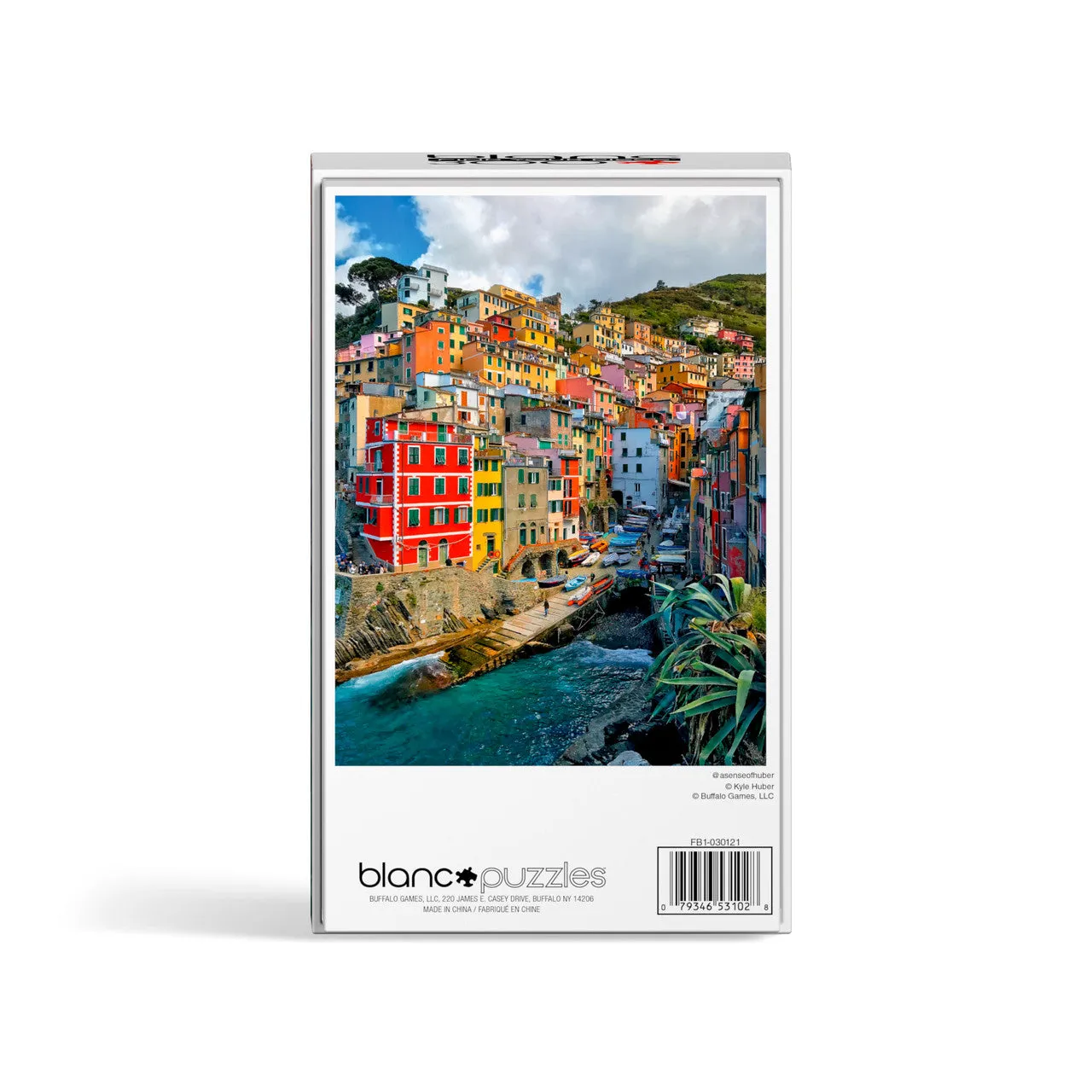 Buffalo Games Blanc Cinque Terre puslespil 300 brikker