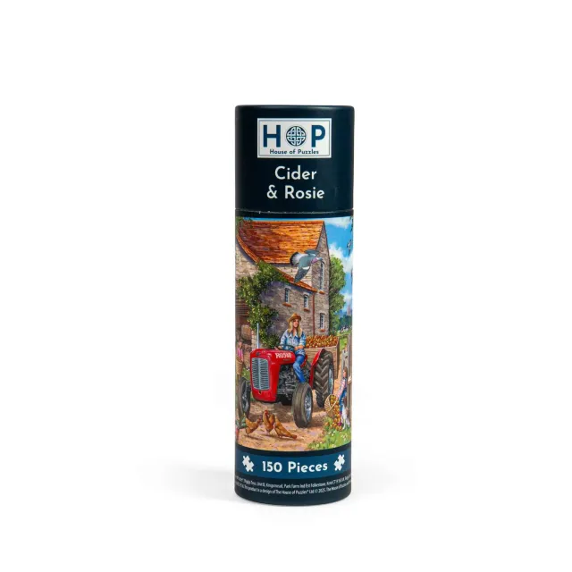 House of Puzzle Cider & Rosie 150 mini puslespil tube