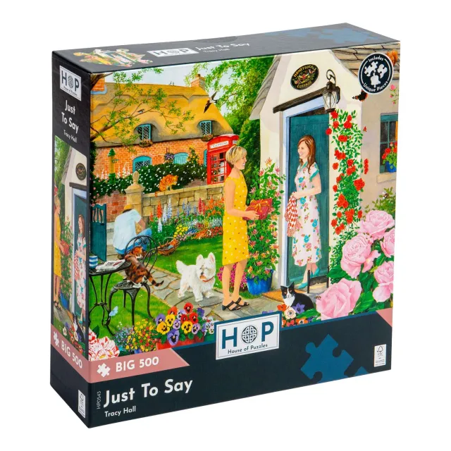House of Puzzles BIG 500 Just To Say puslespil 500 brikker XL