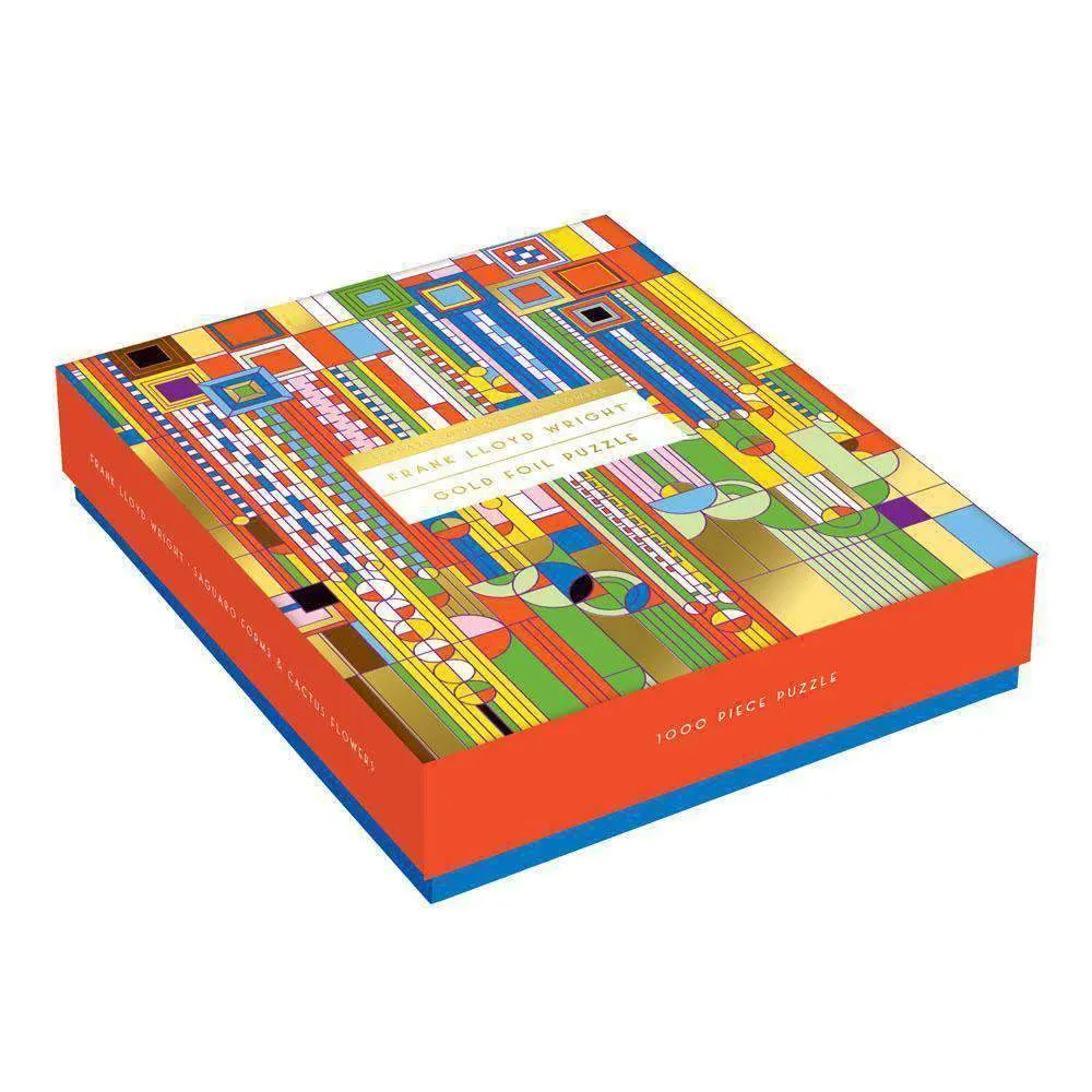 Good Puzzle Co. Frank Lloyd Wright Saguaro puslespil 1000 brikker folie