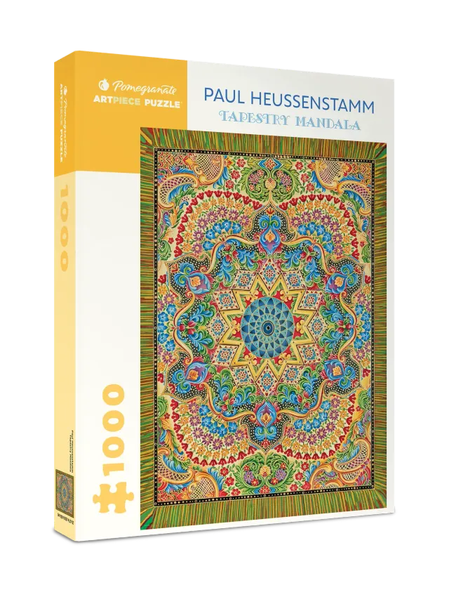 Pomegranate Tapestry Mandala puslespil 1000 brikker