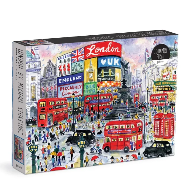 Galison Michael Storrings London puslespil 1000 brikker bymotiv