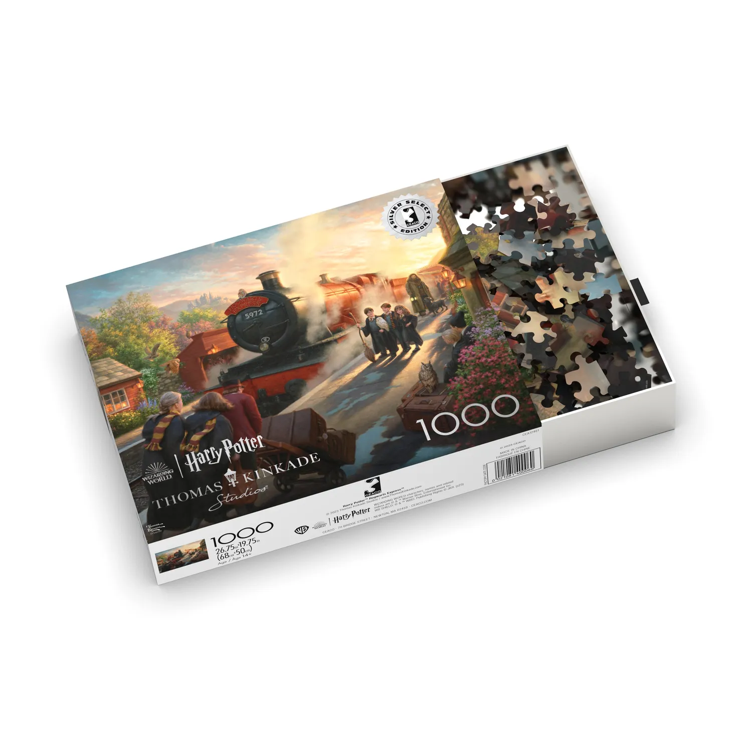 Buffalo Games Silver Select Hogwarts Express puslespil 1000 brikker