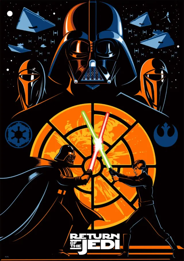 Buffalo Games Star Wars The Final Duel puslespil 300 brikker large