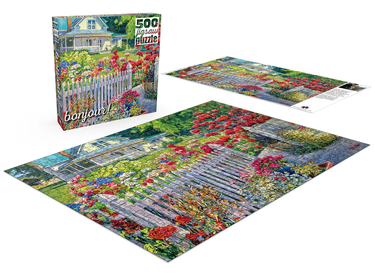 Buffalo Bonjour Fenceline Garden puslespil 500 brikker have