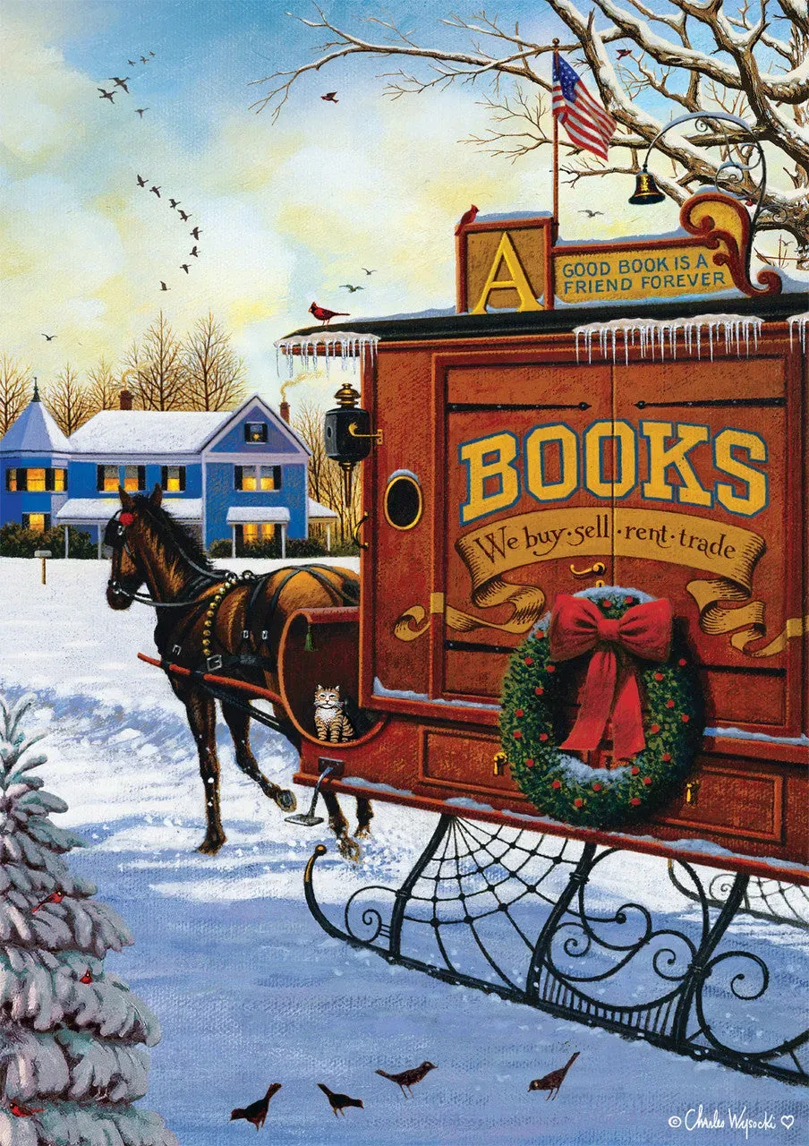 Buffalo Games Wysocki Book Mobile puslespil 300 brikker store