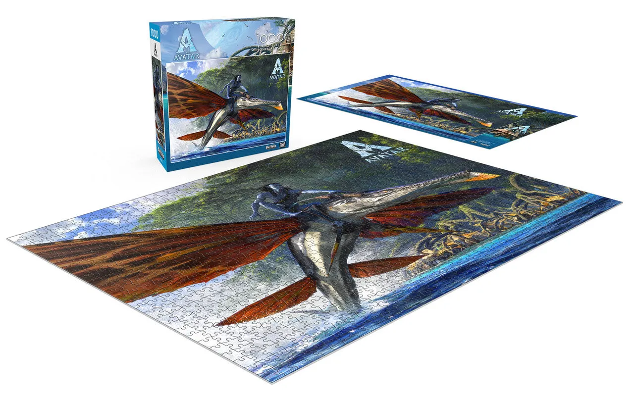 Buffalo Games Avatar Skimwing Rider puslespil 1000 brikker film
