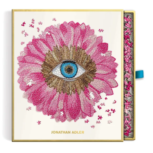 Galison Jonathan Adler Petals puslespil 750 brikker formet