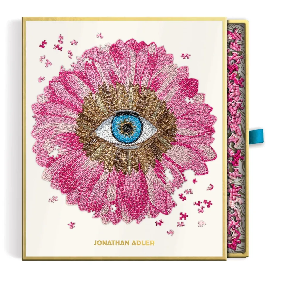 Galison Jonathan Adler Petals puslespil 750 brikker formet