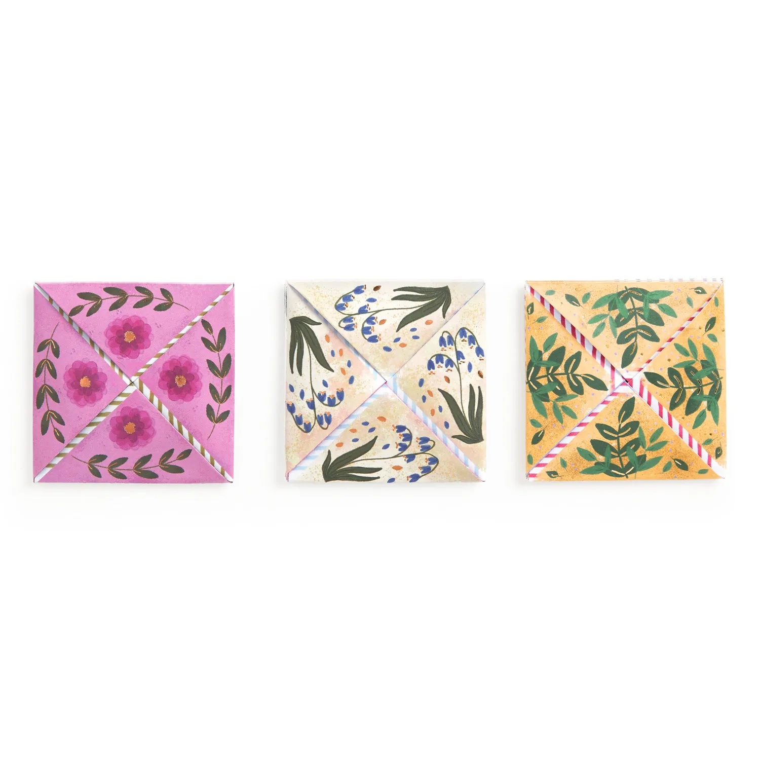 Galison Joy Laforme Charm minikort 12 stk pansy