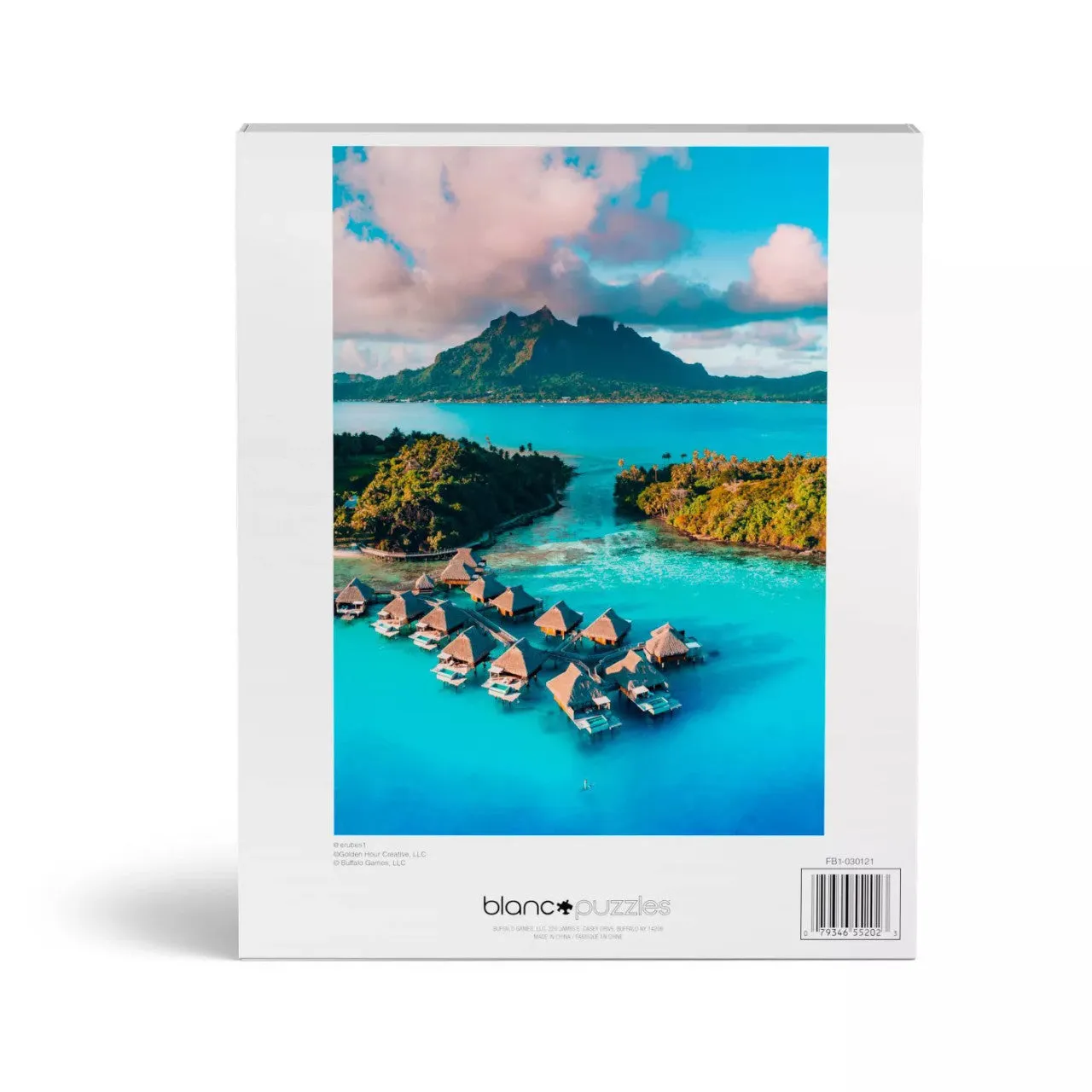 blanc Bora Bora Blue puslespil 500 brikker havmotiv